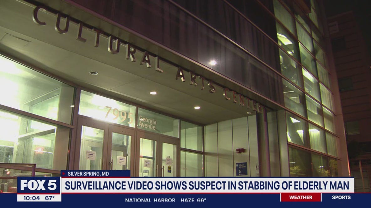 Violent stabbing caught on camera in front of Montgomery College